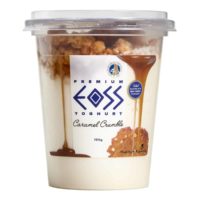 caramel crumble yoghurt 190g