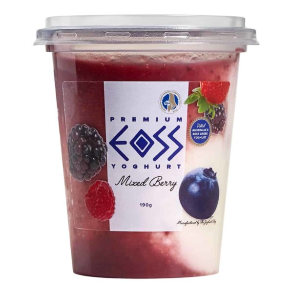 mixed berry yoghurt 190g